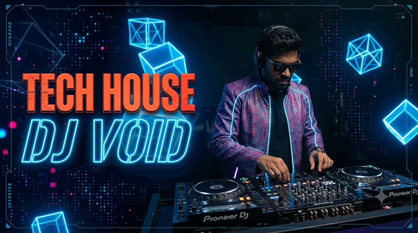 DJ VOID em apresentação Tech House