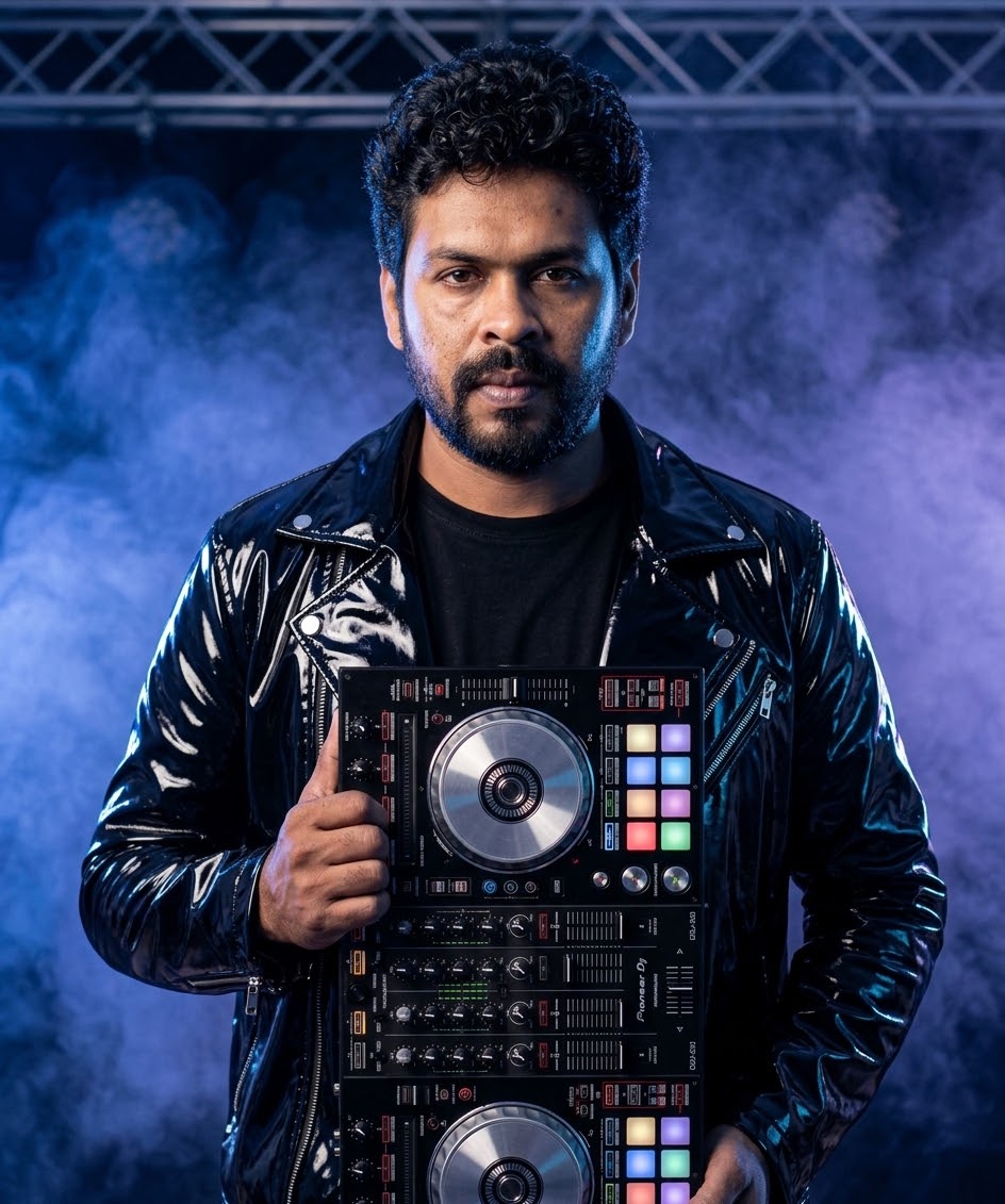 DJ VOID apresentando seu controlador Pioneer