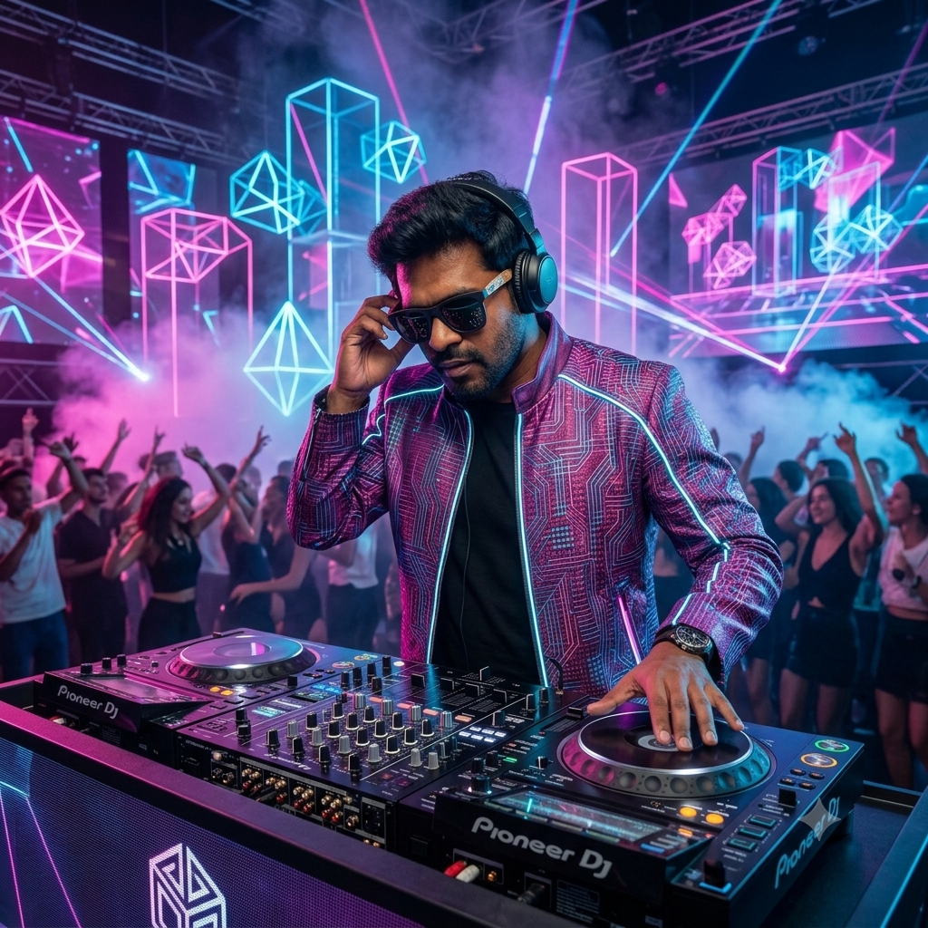 DJ VOID ao vivo com pista em êxtase